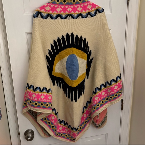 Mara Hoffman Evil Eye Poncho - Picture 3 of 3